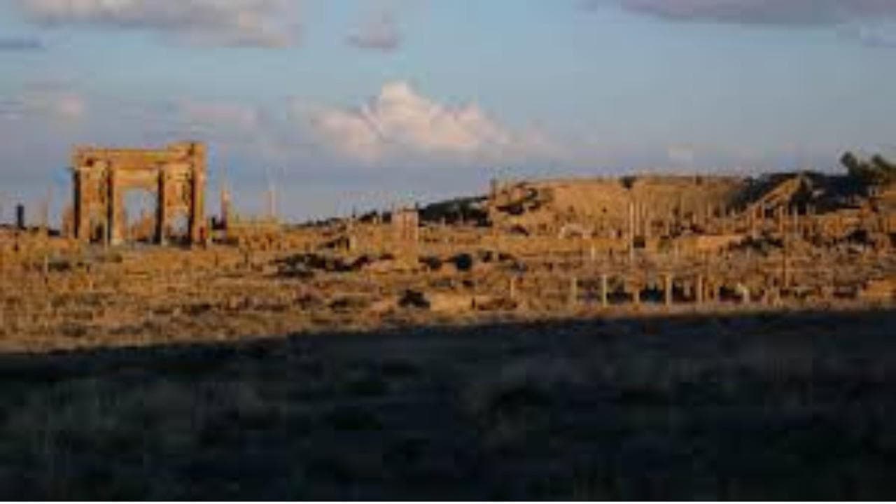 Timgad backdrop