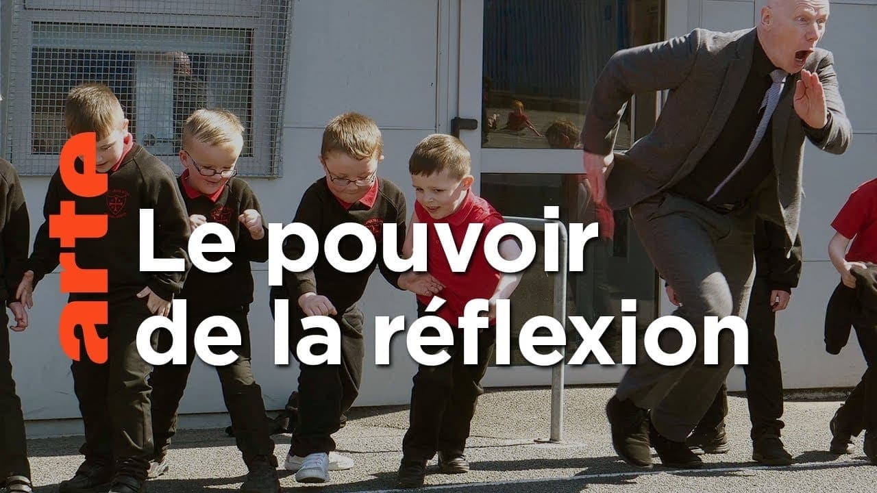 Les petits disciples de Platon - réfléchir sur la réflexion backdrop