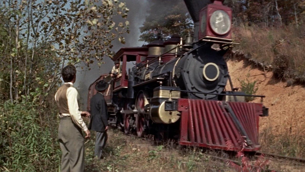 The Great Locomotive Chase backdrop