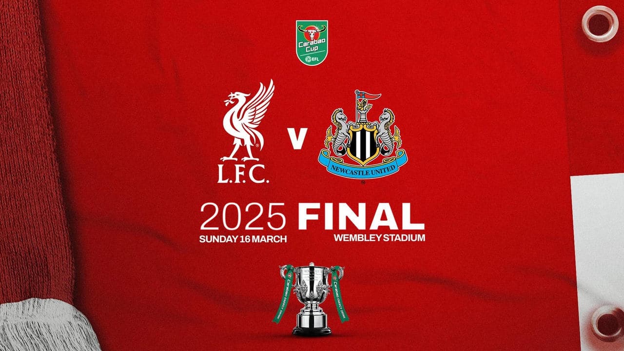 Carabao Cup Final 2025 backdrop