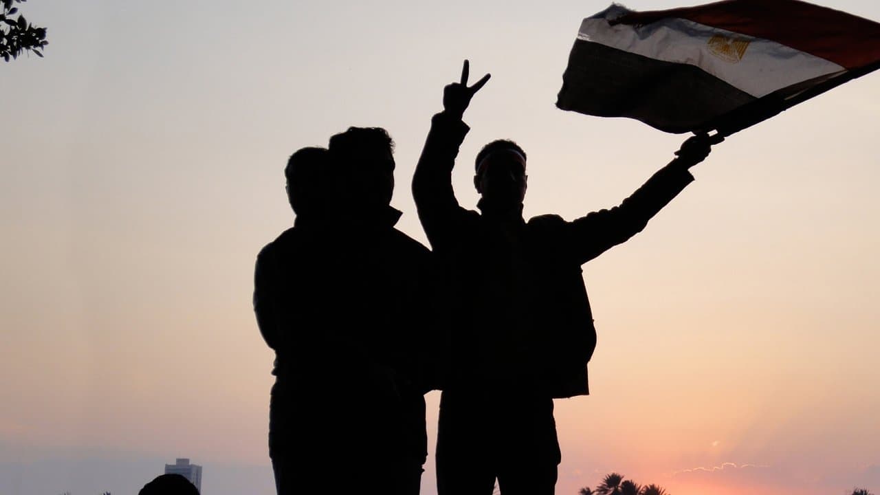 In Tahrir Square: 18 Days of Egypt's Unfinished Revolution backdrop