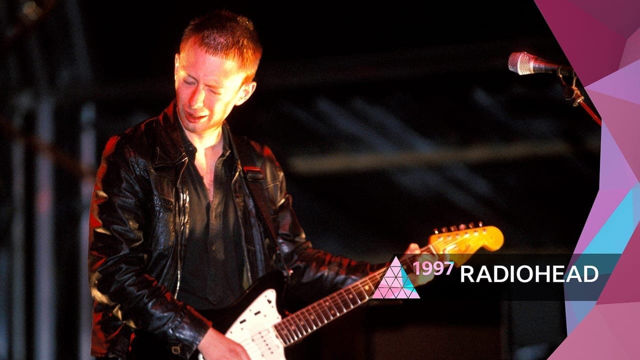 Radiohead | Glastonbury 1997 backdrop