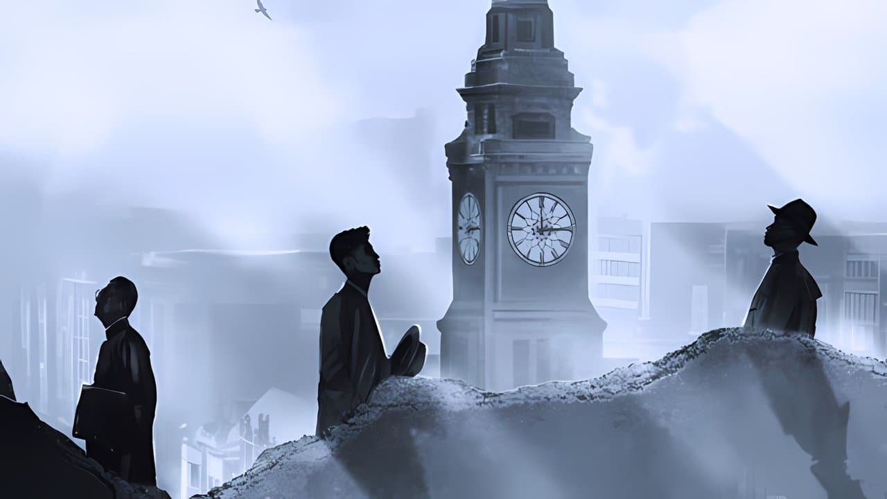 Dark Night and Dawn backdrop