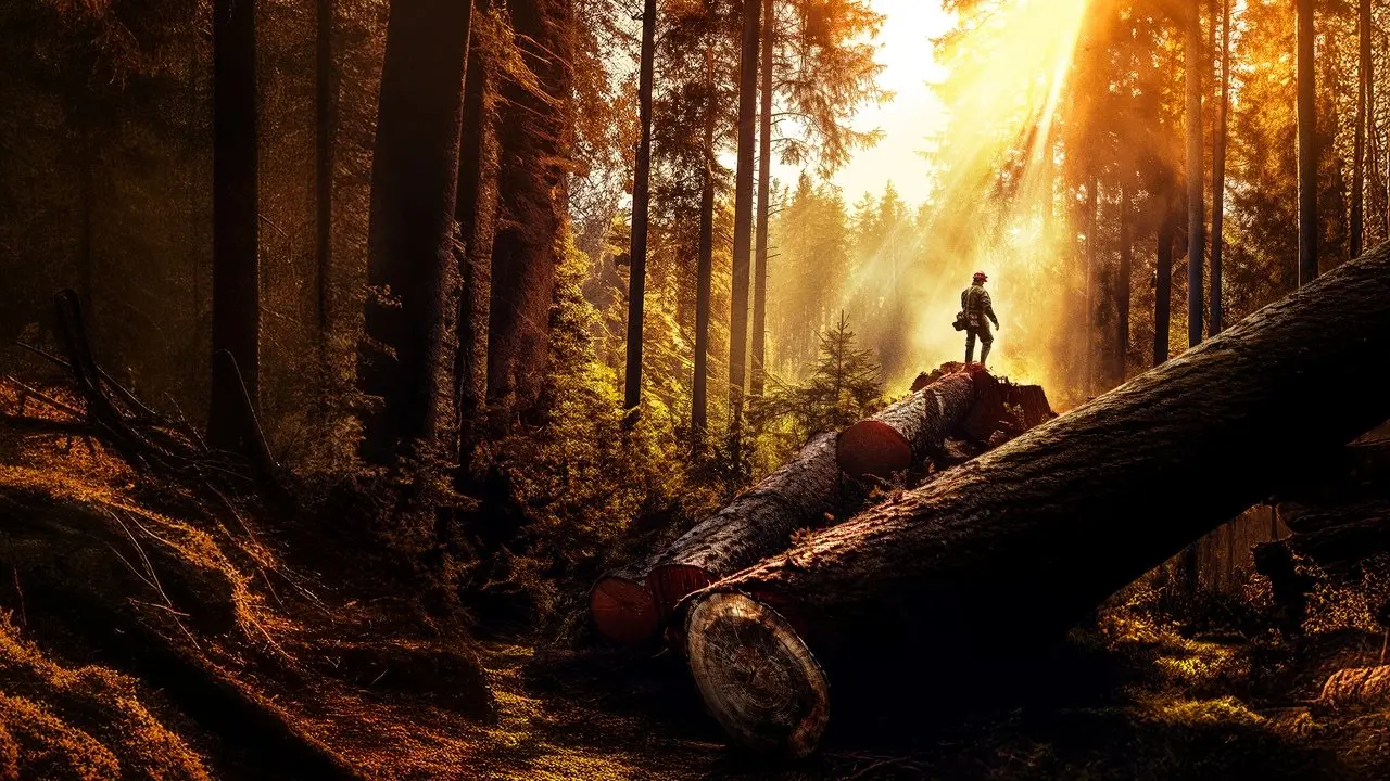 The Last Woodsmen backdrop