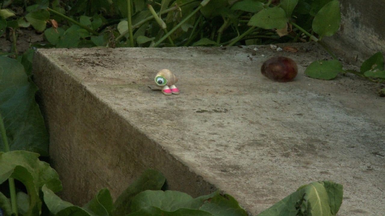 Marcel the Shell with Shoes On, Three backdrop