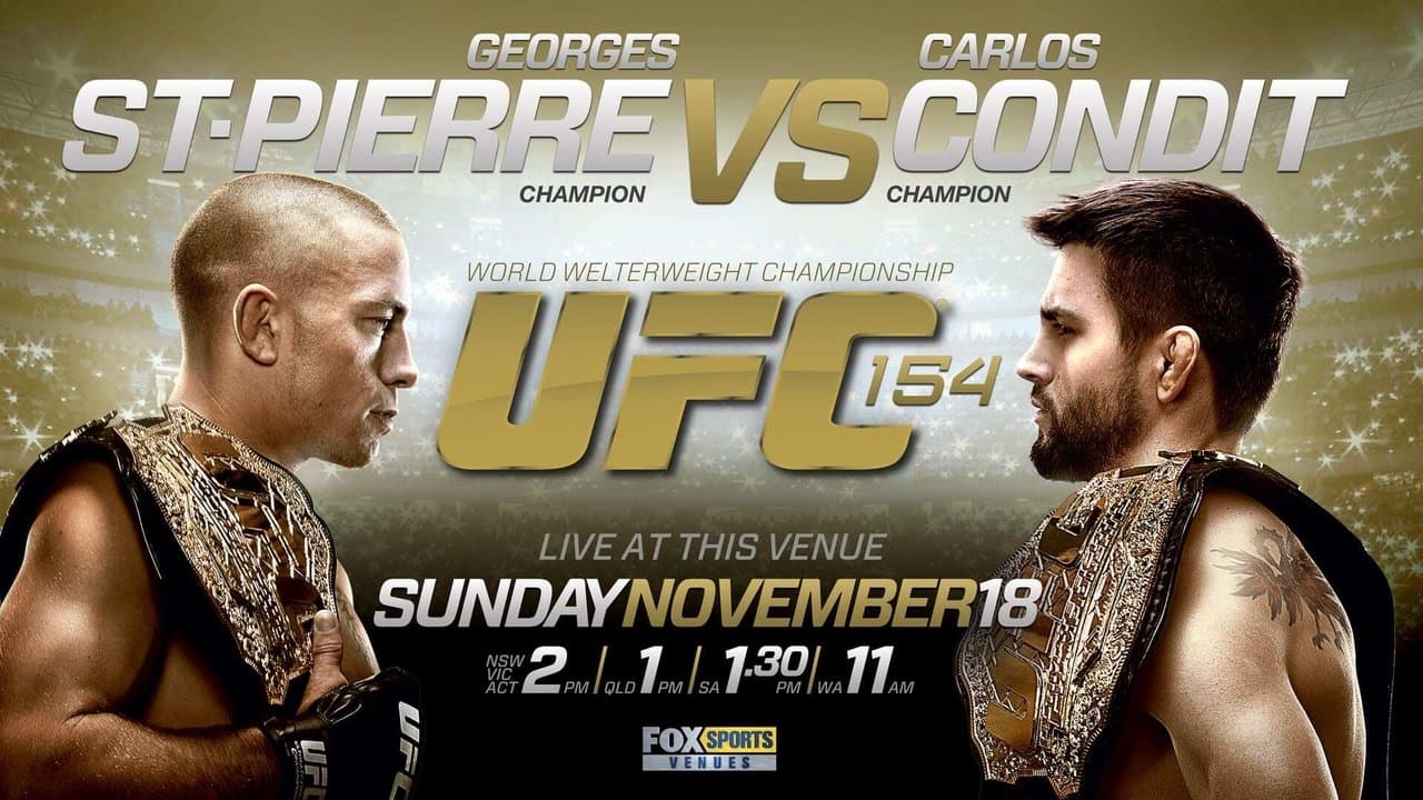 UFC 154: St-Pierre vs. Condit backdrop