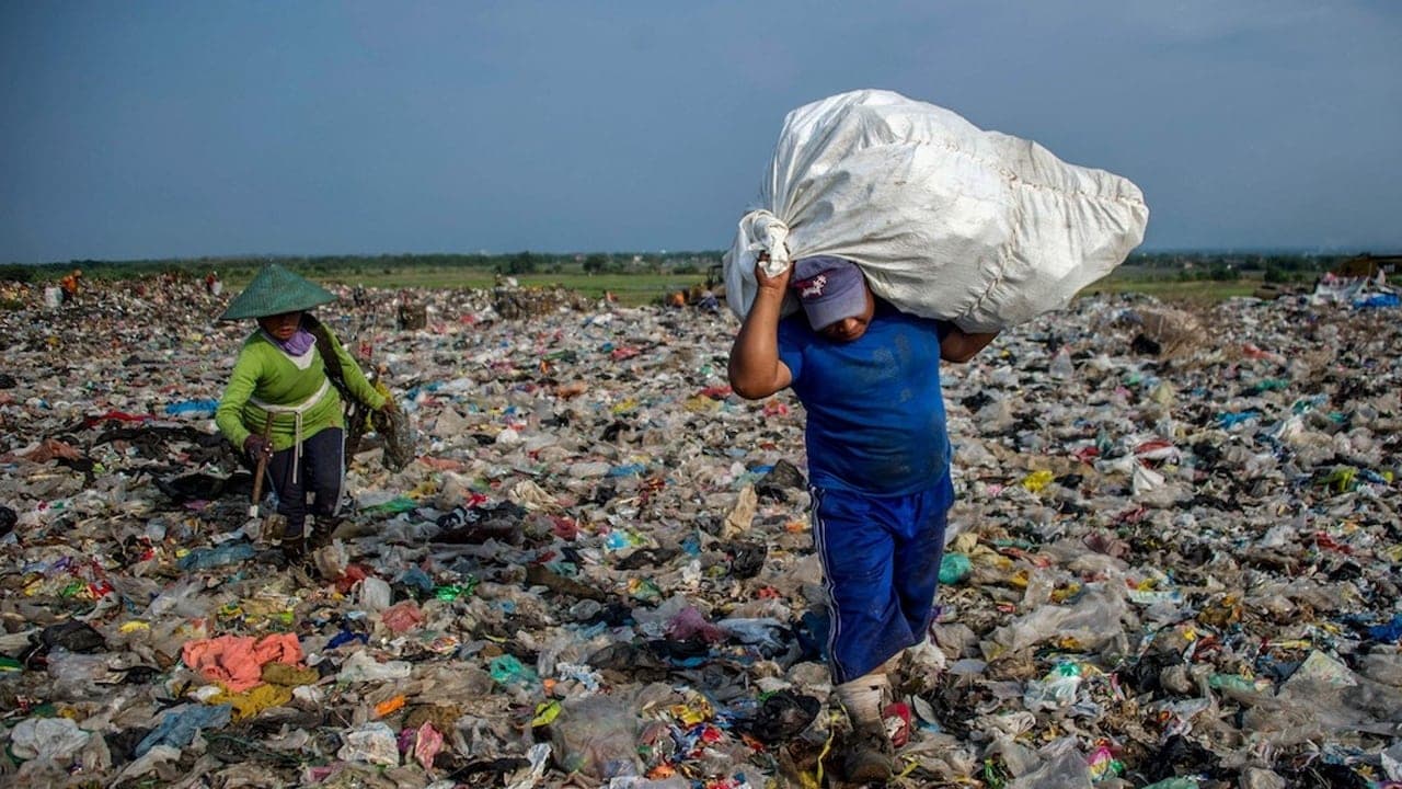 The Story of Plastic backdrop