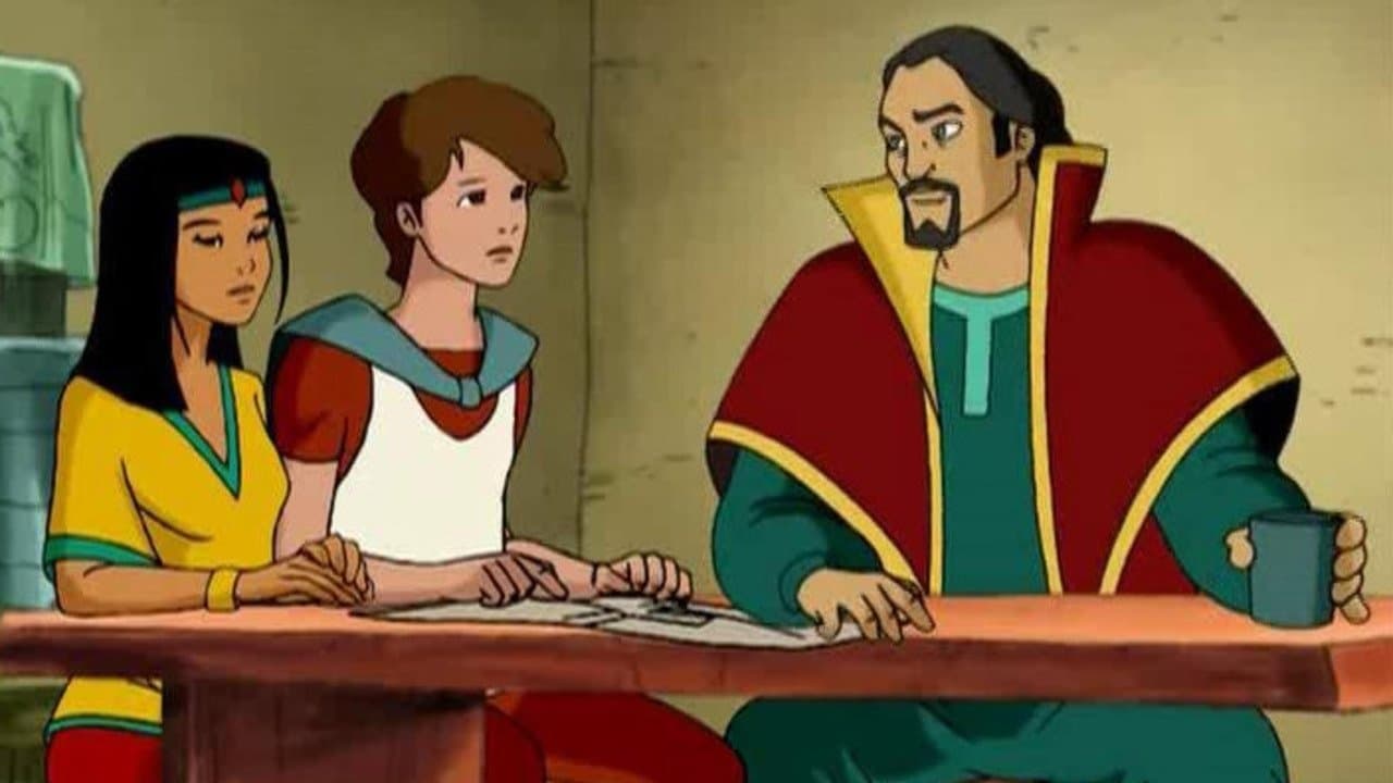 Esteban and Zia in search of the 7 cities of gold backdrop