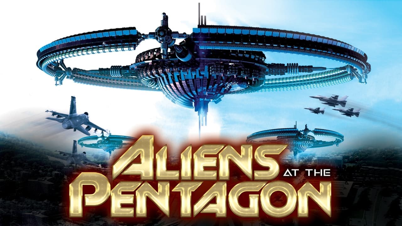 Aliens at the Pentagon backdrop