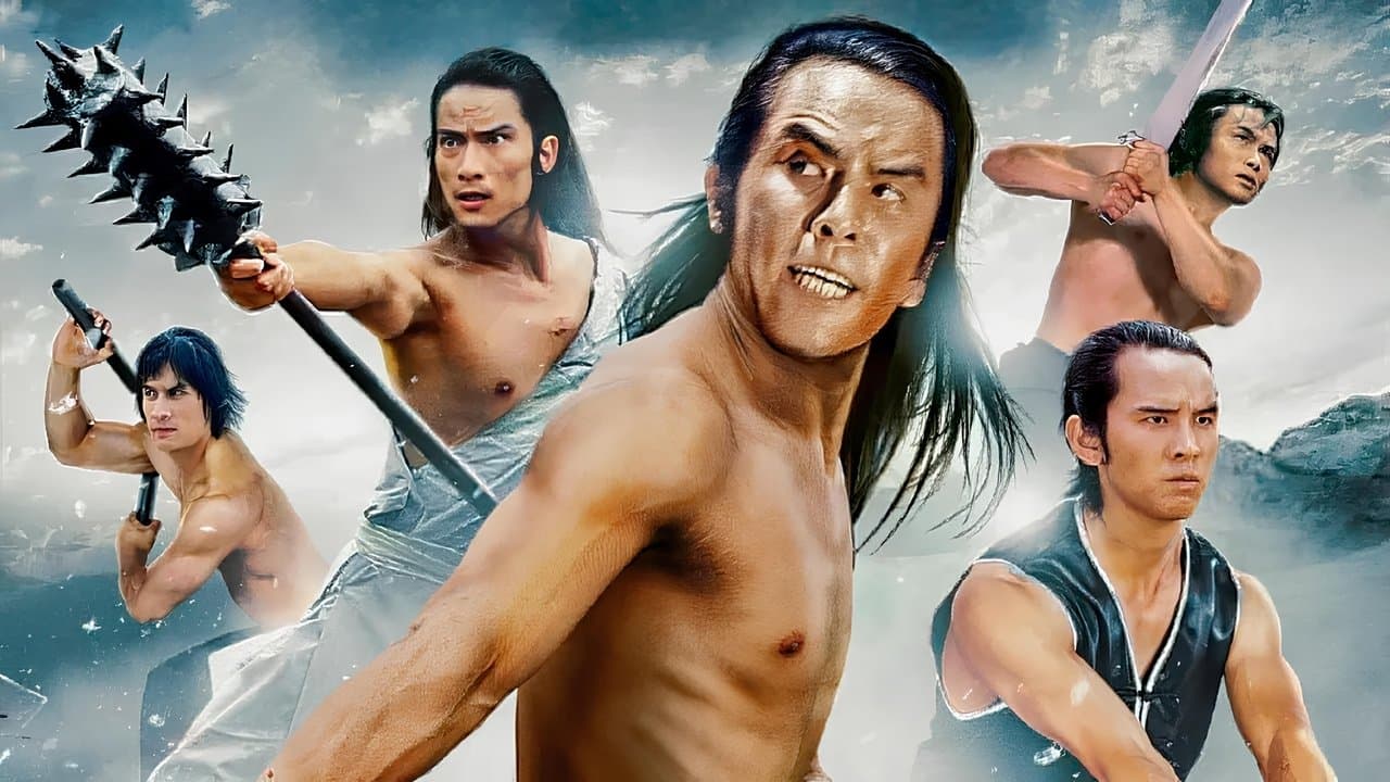Five Shaolin Masters backdrop