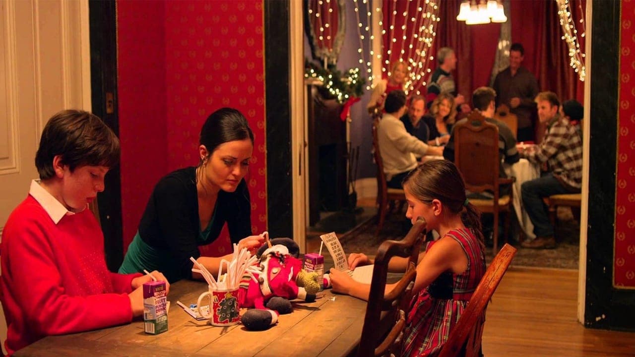 Love at the Christmas Table backdrop