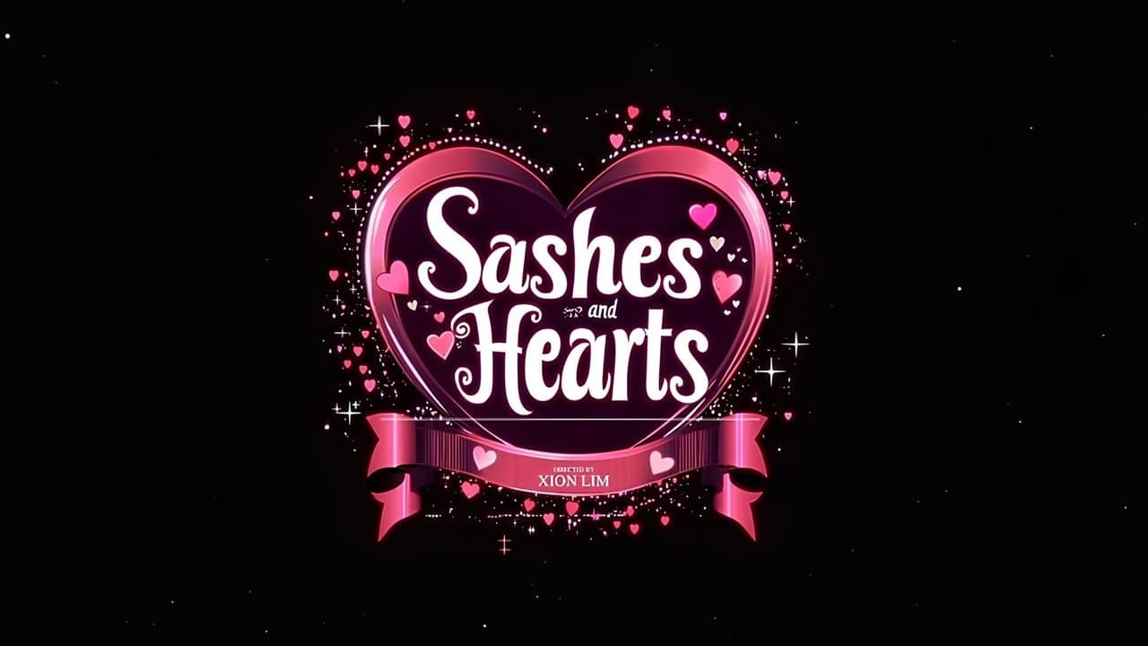 Sashes and Hearts backdrop