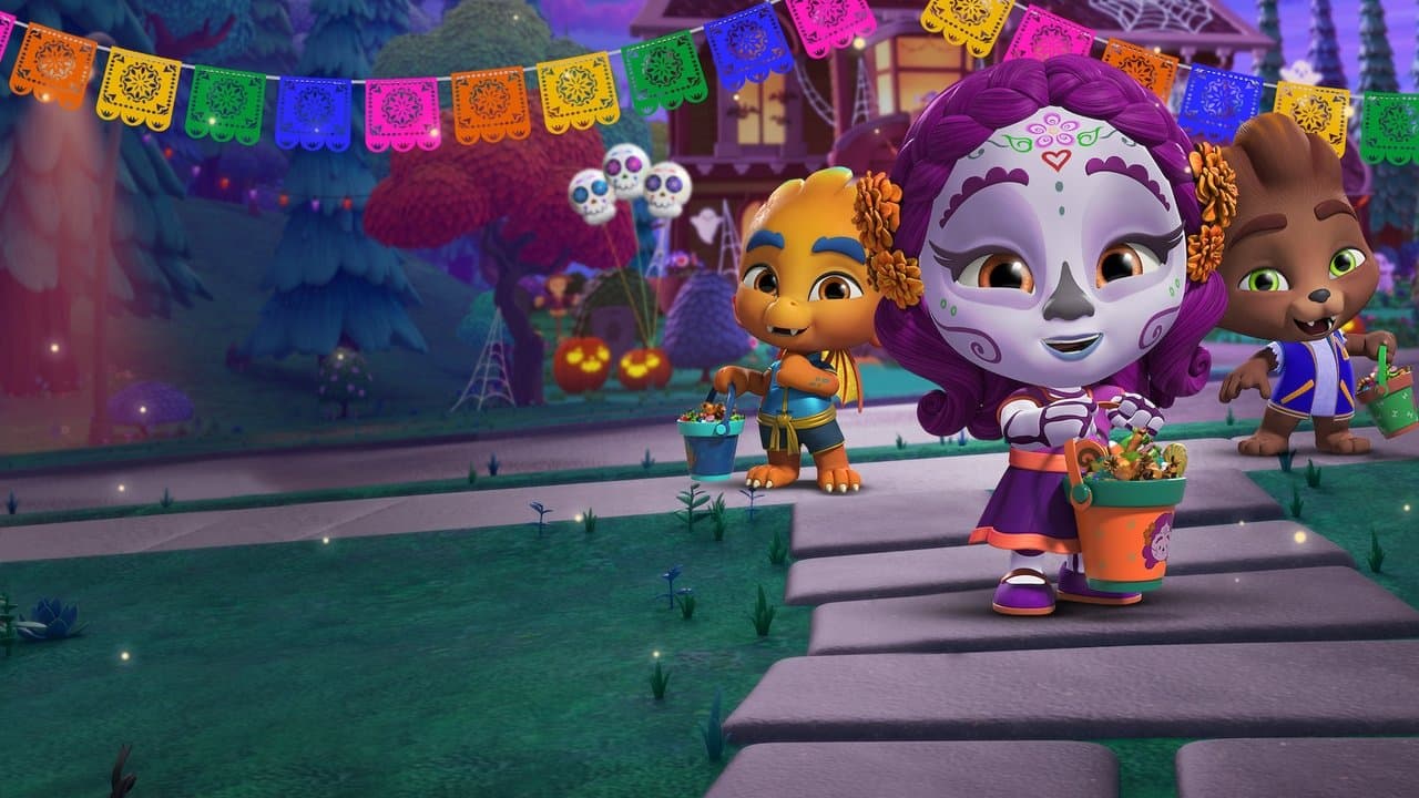 Super Monsters: Vida's First Halloween backdrop