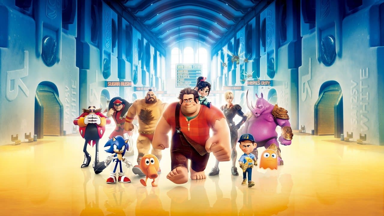 Wreck-It Ralph backdrop