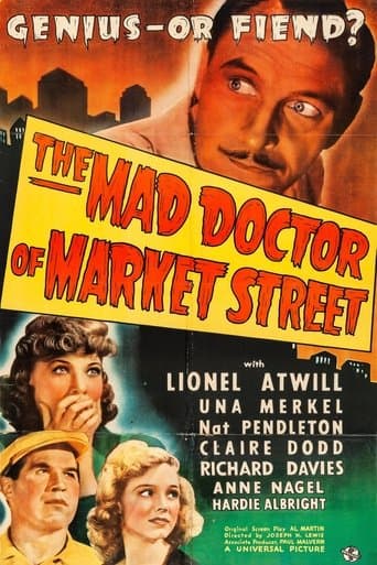 The Mad Doctor of Market Street poster - Find streaming availability