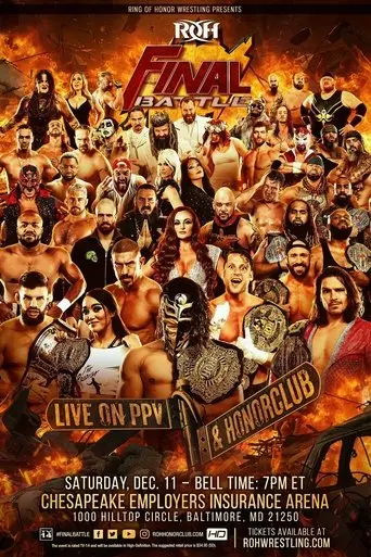 ROH: Final Battle 2021 poster - Find streaming availability