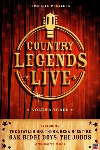 Time-Life: Country Legends Live, Vol. 3 poster - Find streaming availability