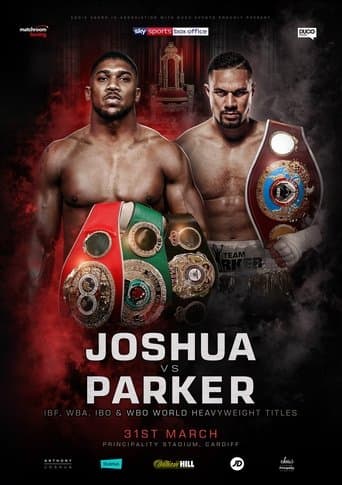 Anthony Joshua vs. Joseph Parker poster - Find streaming availability