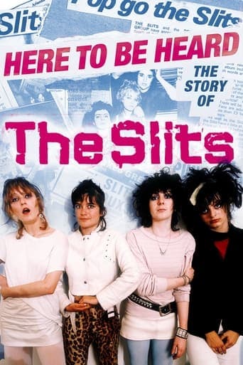 Here to be Heard: The Story of The Slits poster - Find streaming availability