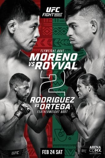 UFC Fight Night 237: Moreno vs. Royval 2 poster - Find streaming availability