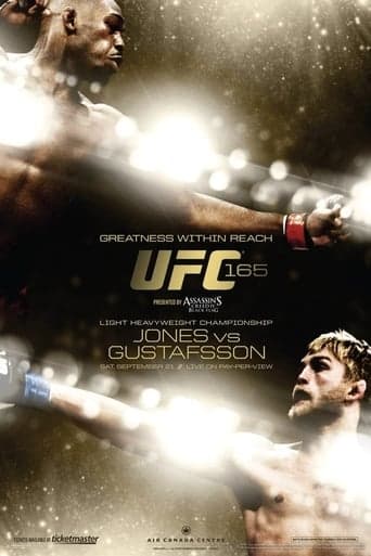 UFC 165: Jones vs. Gustafsson poster - Find streaming availability