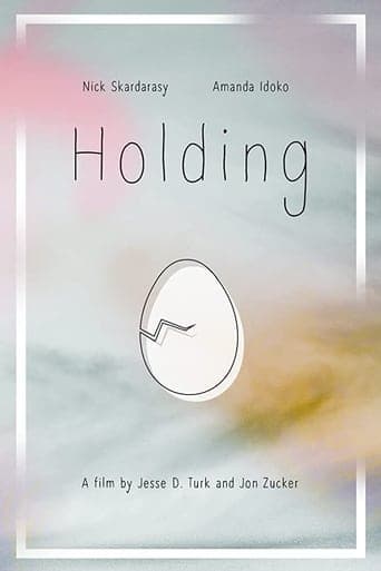 Holding poster - Find streaming availability