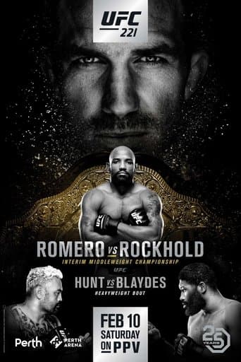 UFC 221: Romero vs. Rockhold poster - Find streaming availability
