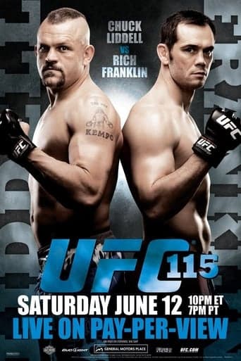 UFC 115: Liddell vs. Franklin poster - Find streaming availability