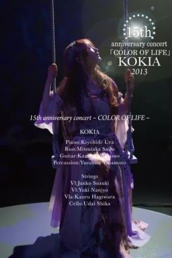 15th anniversary concert 「COLOR OF LIFE」 poster - Find streaming availability