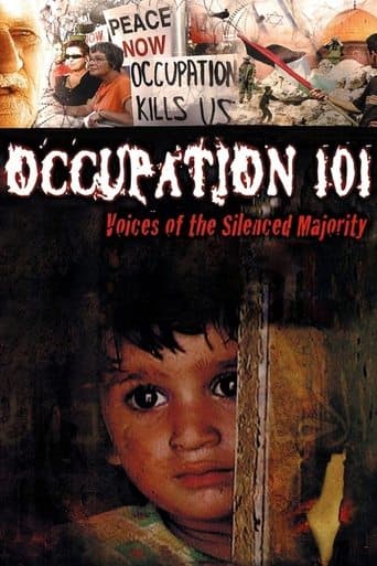 Occupation 101: Voices of the Silenced Majority poster - Find streaming availability