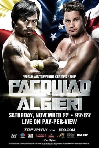 Manny Pacquiao vs. Chris Algieri poster - Find streaming availability