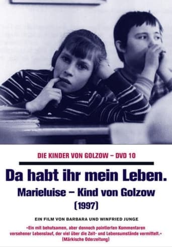 Da habt ihr mein Leben - Marieluise, Kind von Golzow poster - Find streaming availability