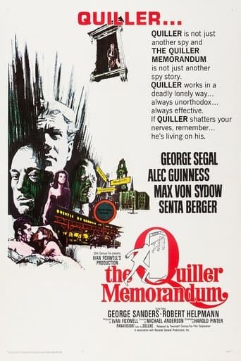 The Quiller Memorandum poster - Find streaming availability