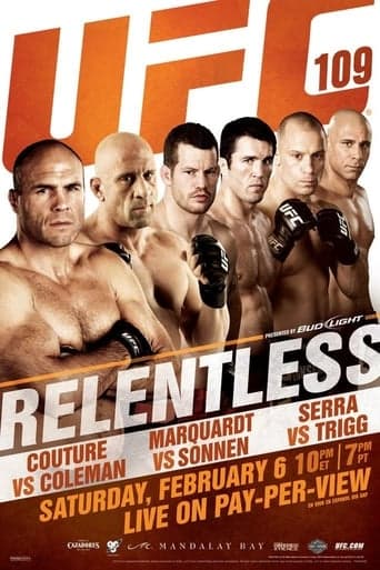 UFC 109: Relentless poster - Find streaming availability