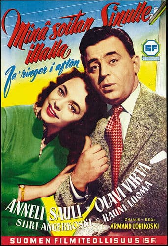 Minä soitan sinulle illalla poster - Find streaming availability