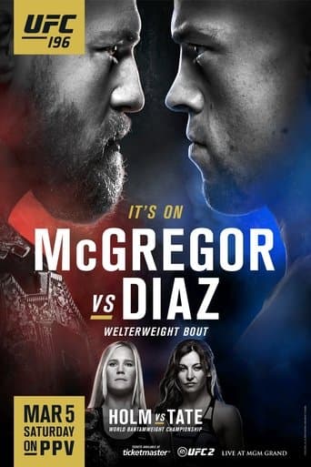 UFC 196: McGregor vs Diaz poster - Find streaming availability