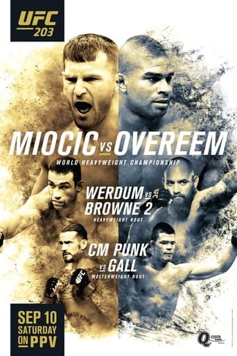 UFC 203: Miocic vs. Overeem poster - Find streaming availability