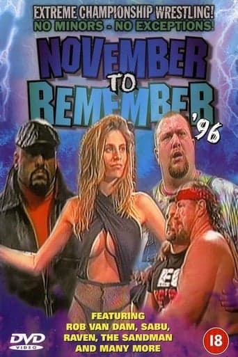 ECW November to Remember 1996 poster - Find streaming availability