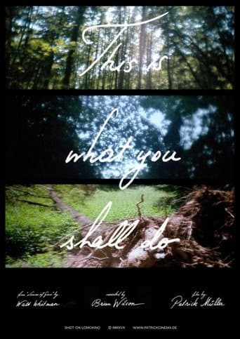 This Is What You Shall Do poster - Find streaming availability