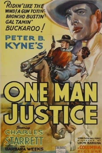 One Man Justice poster - Find streaming availability