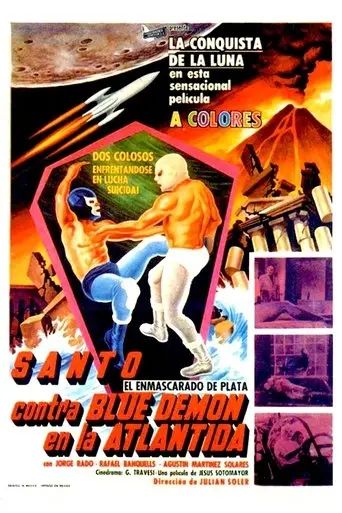 Santo vs. Blue Demon in Atlantis poster - Find streaming availability