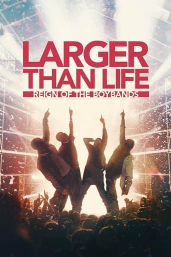 Larger than Life: Reign of the Boybands poster - Find streaming availability