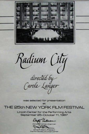 Radium City poster - Find streaming availability