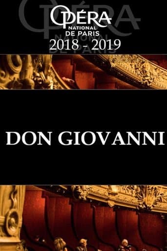 Don Giovanni - Palais Garnier - from June 8 to July 13, 2019 poster - Find streaming availability