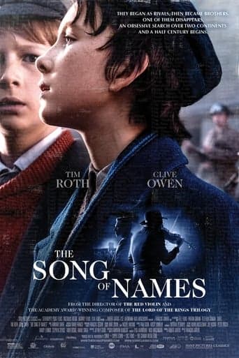 The Song of Names poster - Find streaming availability