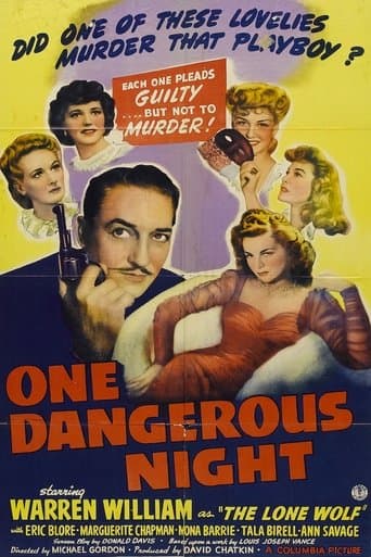 One Dangerous Night poster - Find streaming availability