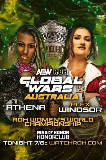 AEW ROH Global Wars Australia poster - Find streaming availability
