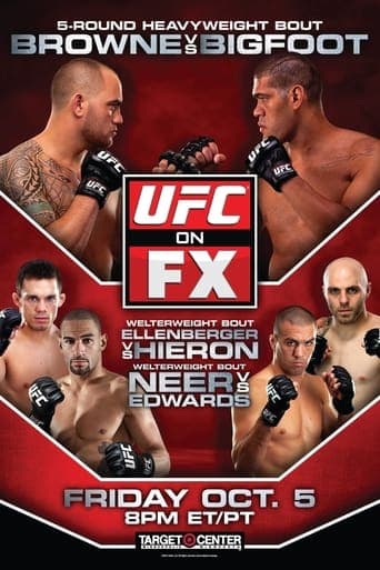 UFC on FX 5: Browne vs. Bigfoot poster - Find streaming availability