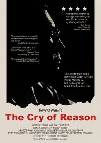 The Cry of Reason: Beyers Naude – An Afrikaner Speaks Out poster - Find streaming availability