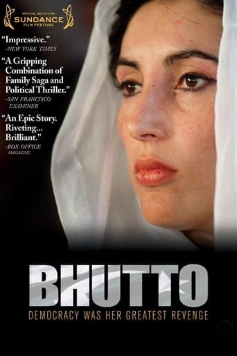 Bhutto poster - Find streaming availability